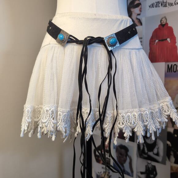 other Accessories - Western Faux Suede Belt